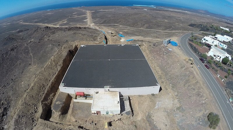 Depósito de agua Lanzarote