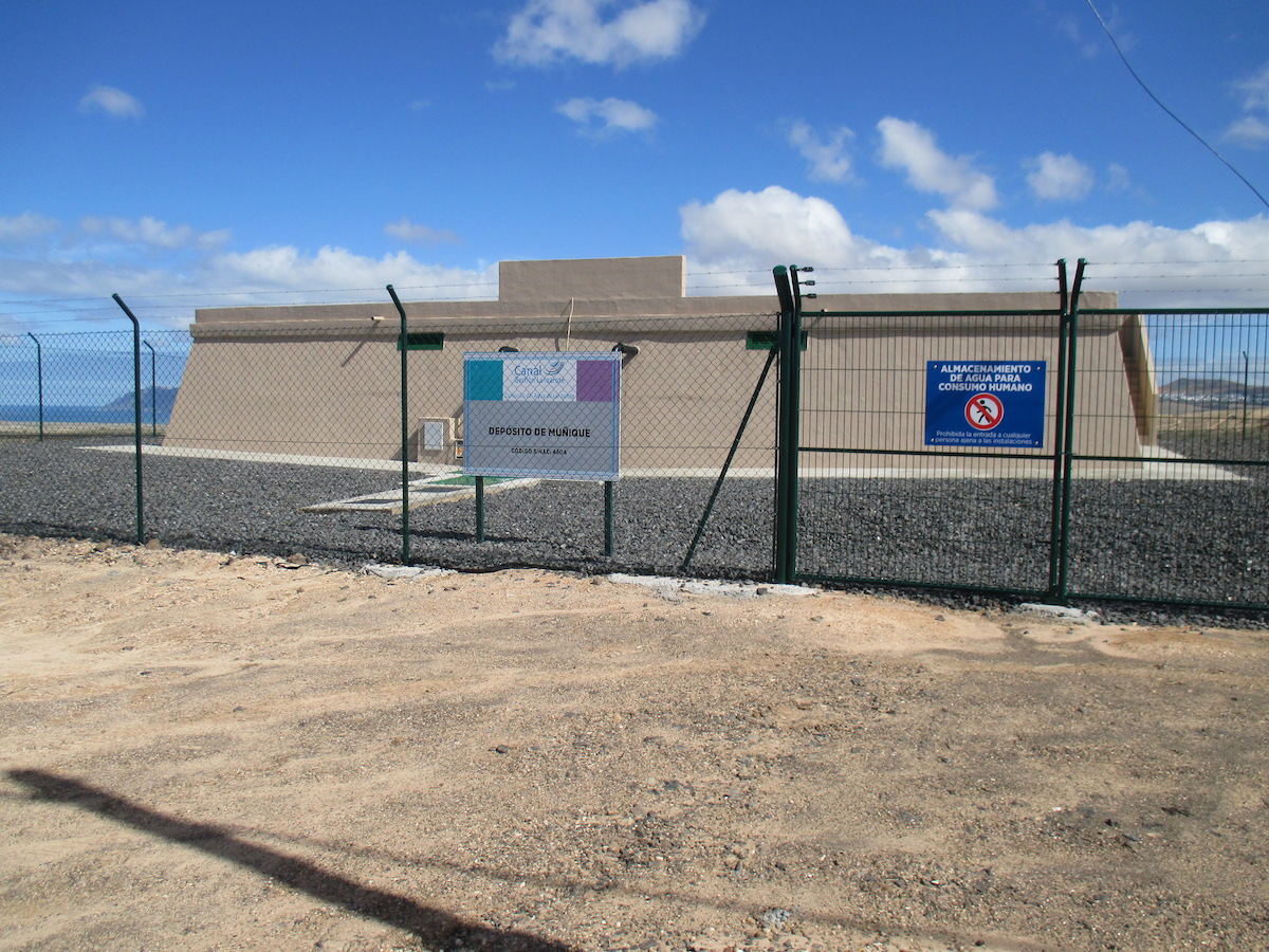 Depósito de agua Lanzarote